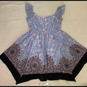 Lane Bryant handkerchief dress